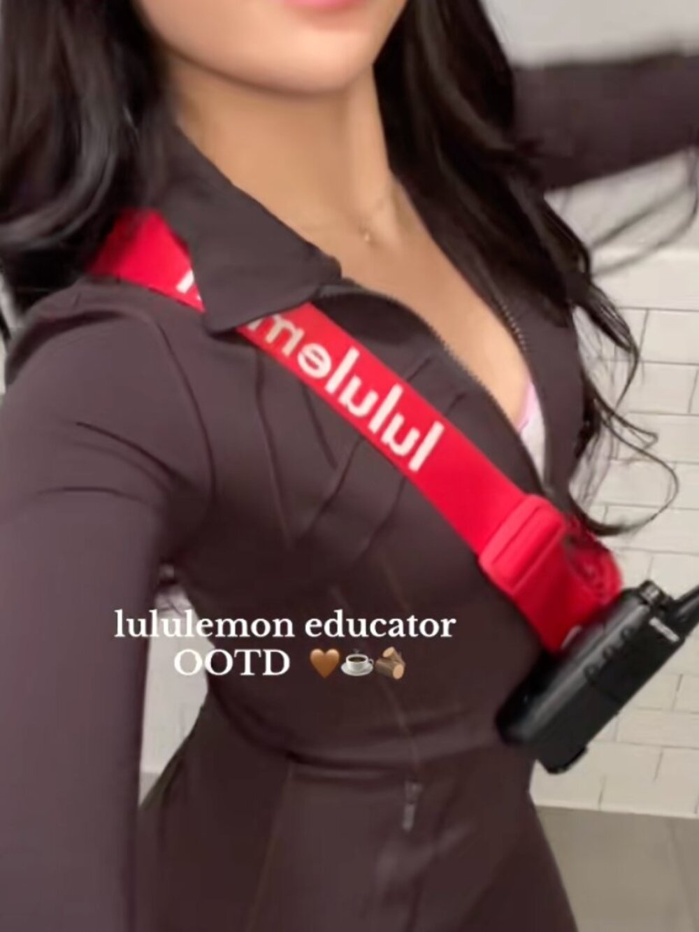 LULULEMON Educator Red Belt Bag Fanny Pack - Picture 5 of 5